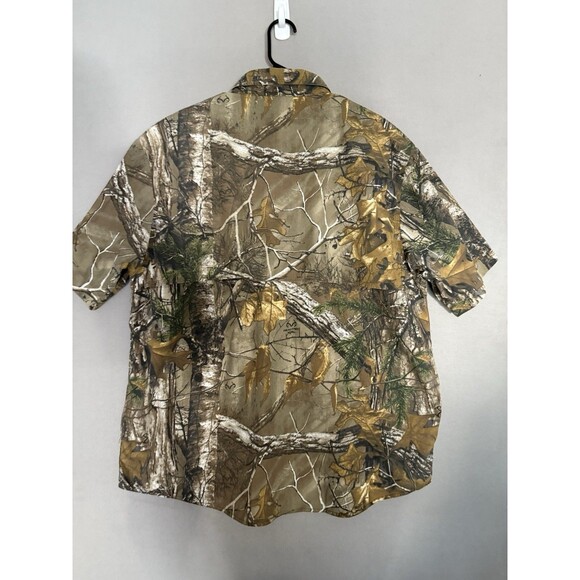 5.11 Tactical Button Down XL Shirt Camo Short Sleeve Vented Hunting Fishing - Picture 4 of 8